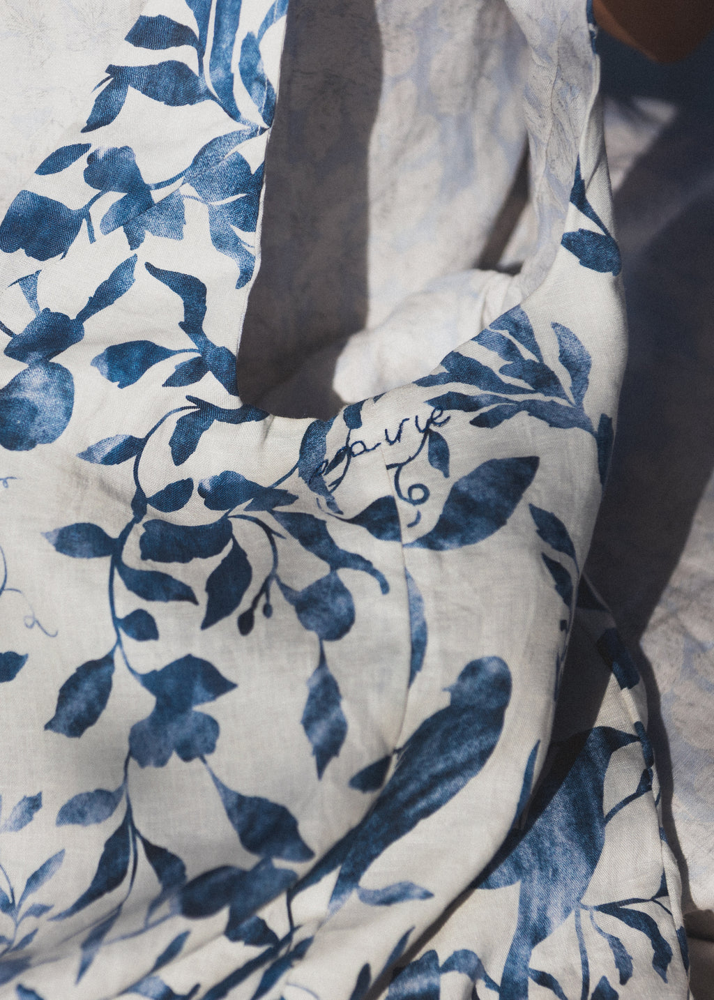 Tote Bag Reversível em Linho